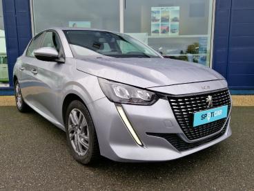 SPOTICAR Peugeot 208 Puretech 100 S&s Eat8 Active Business Occasion - Citadine Essence Gris Clair - Auzebosc - 1203336865_3