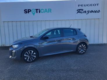 SPOTICAR Peugeot 208 Hybrid 100 E-dcs6 Active Occasion - Citadine Hybride Gris Clair - Trebes - 1203376876_1