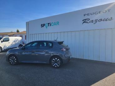 SPOTICAR Peugeot 208 Hybrid 100 E-dcs6 Active Occasion - Citadine Hybride Gris Clair - Trebes - 1203376876_2