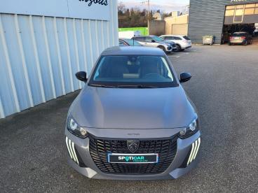 SPOTICAR Peugeot 208 Hybrid 100 E-dcs6 Active Occasion - Citadine Hybride Gris Clair - Trebes - 1203376876_5