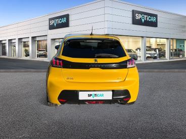 SPOTICAR Peugeot 208 Puretech 100 S&s Bvm6 Gt Occasion - Citadine Essence Jaune - Morteau - 1203379566_5