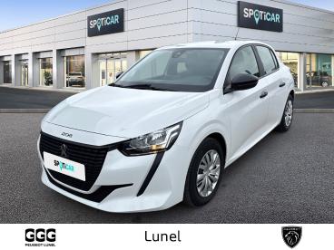 SPOTICAR Peugeot 208 Puretech 75 S&s Bvm5 Premium Occasion - Utilitaire Essence Blanc - Lunel - 1203458824_1