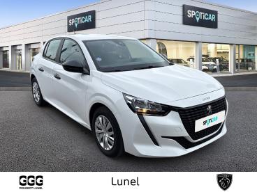 SPOTICAR Peugeot 208 Puretech 75 S&s Bvm5 Premium Occasion - Utilitaire Essence Blanc - Lunel - 1203458824_3