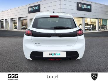 SPOTICAR Peugeot 208 Puretech 75 S&s Bvm5 Premium Occasion - Utilitaire Essence Blanc - Lunel - 1203458824_5