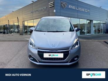 SPOTICAR Peugeot 208 1.2 Puretech 82ch Allure 5p Occasion - Citadine Essence Gris Aluminium - La Chapelle Longueville - 1203477221_2