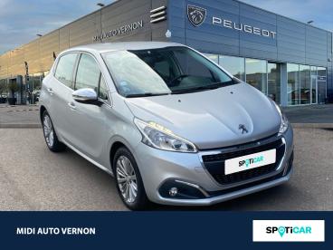 SPOTICAR Peugeot 208 1.2 Puretech 82ch Allure 5p Occasion - Citadine Essence Gris Aluminium - La Chapelle Longueville - 1203477221_3