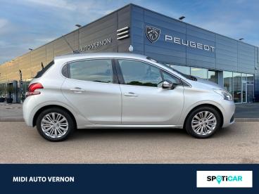 SPOTICAR Peugeot 208 1.2 Puretech 82ch Allure 5p Occasion - Citadine Essence Gris Aluminium - La Chapelle Longueville - 1203477221_4