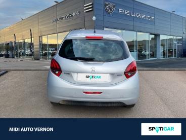SPOTICAR Peugeot 208 1.2 Puretech 82ch Allure 5p Occasion - Citadine Essence Gris Aluminium - La Chapelle Longueville - 1203477221_5