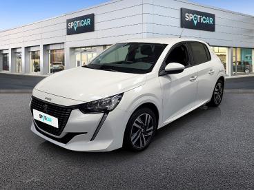 SPOTICAR Peugeot 208 Puretech 100 S&s Eat8 Allure Business Occasion - Citadine Essence Blanc - Reze - 1203493723_1