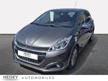 SPOTICAR Peugeot 208 1.2 Puretech 82ch Allure 5p Occasion - Citadine Essence Gris Platinium - Belfort - 1203510563_1