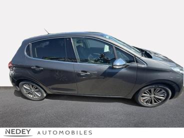 SPOTICAR Peugeot 208 1.2 Puretech 82ch Allure 5p Occasion - Citadine Essence Gris Platinium - Belfort - 1203510563_4