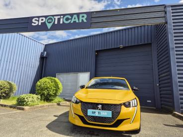 SPOTICAR Peugeot 208 Puretech 100 S&s Eat8 Gt Occasion - Citadine Essence Jaune - Mauges-sur-loire - 1203511224_1