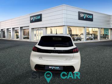 SPOTICAR Peugeot 208 Puretech 130 S&s Eat8 Gt Line Occasion - Citadine Essence Blanc - Le Tignet - 1203517065_5