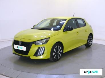 SPOTICAR Peugeot 208 Puretech 100 S&s Bvm6 Active Occasion - Citadine Essence Jaune - Fontenay Le Comte - 1203535788_1