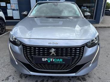SPOTICAR Peugeot 208 1.2 Puretech 100ch S&s Allure Eat8 Occasion - Citadine Essence Gris - Jouy Le Moutier - 1203555354_2
