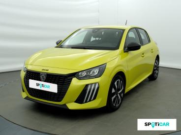 SPOTICAR Peugeot 208 1.2 Puretech 75ch S&s Active Occasion - Citadine Essence Jaune - Grenoble - 1203565151_1