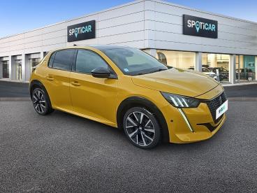 SPOTICAR Peugeot 208 Puretech 130 S&s Eat8 Gt Occasion - Citadine Essence Jaune - Champagnole - 1203568390_3