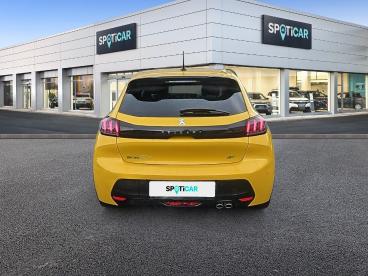 SPOTICAR Peugeot 208 Puretech 130 S&s Eat8 Gt Occasion - Citadine Essence Jaune - Champagnole - 1203568390_5