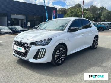 SPOTICAR Peugeot 208 E-208 136ch Allure * Vehicule De Demonstration * Occasion - Citadine Electrique Blanc Banquise (o) - Porto Vecchio - 1203587984_1