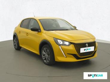SPOTICAR Peugeot 208 Electrique 50 Kwh 136ch Roadtrip Occasion - Citadine Electrique Jaune - Les Gonds - 1203592224_3
