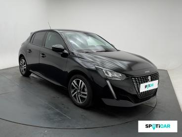 SPOTICAR Peugeot 208 1.2 Puretech 100ch S&s Allure Eat8 Occasion - Citadine Essence Noir Perla Nera (m) - Bourg En Bresse - 1203600494_3