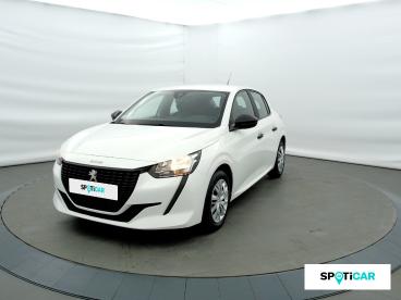 SPOTICAR Peugeot 208 1.5 Bluehdi 100 Premium Occasion - Utilitaire Diesel Blanc Banquise - Albertville - 1203606896_1