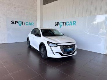 SPOTICAR Peugeot 208 E-208 136ch Allure Pack Occasion - Citadine Electrique Blanc Banquise (o) - Aurillac - 1203609000_3