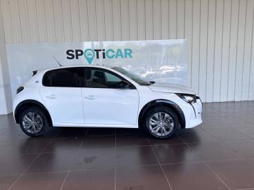 SPOTICAR Peugeot 208 E-208 136ch Allure Pack Occasion - Citadine Electrique Blanc Banquise (o) - Aurillac - 1203609000_4