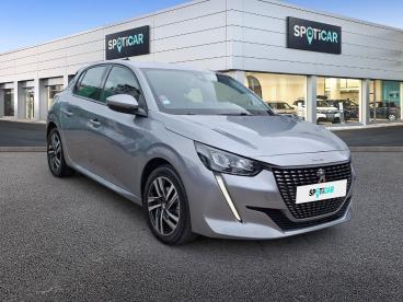 SPOTICAR Peugeot 208 1.2 Puretech 100ch S&s Allure Eat8 Occasion - Citadine Essence Gris - Grenoble - 1203609027_3