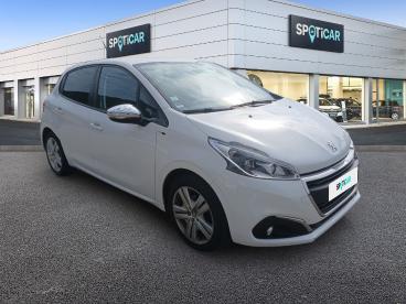 SPOTICAR Peugeot 208 1.2 Puretech 82ch Bvm5 Style Occasion - Citadine Essence Blanc - Morteau - 1203625910_3