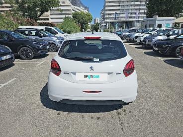 SPOTICAR Peugeot 208 1.6 Bluehdi 100ch S&s Bvm5 Active Occasion - Citadine Diesel Blanc - Marseille Cedex 8 - 1203634536_4