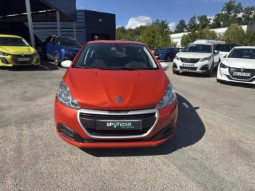 SPOTICAR Peugeot 208 1.2 Puretech 68ch E6.c Like 5p Occasion - Citadine Essence Orange Power - Limoges - 1203637701_2