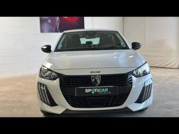SPOTICAR Peugeot 208 E-208 136ch Style Occasion - Citadine Electrique Blanc Okénite (m) - Chambray Les Tours - 1203641045_2