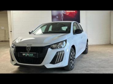 SPOTICAR Peugeot 208 E-208 136ch Style Occasion - Citadine Electrique Blanc Okénite (m) - Chambray Les Tours - 1203641045_3