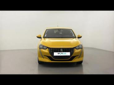 SPOTICAR Peugeot 208 1.2 Puretech 100ch S&s Allure Pack Eat8 Occasion - Citadine Essence Jaune - Chambray Les Tours - 1203645331_2