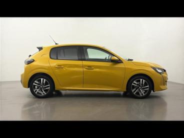 SPOTICAR Peugeot 208 1.2 Puretech 100ch S&s Allure Pack Eat8 Occasion - Citadine Essence Jaune - Chambray Les Tours - 1203645331_4