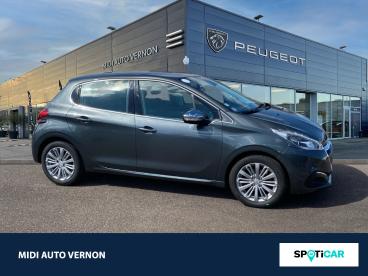 SPOTICAR Peugeot 208 1.2 Puretech 82ch Allure 5p Occasion - Citadine Essence Gris Shark - La Chapelle Longueville - 1203647242_4