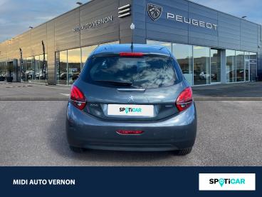 SPOTICAR Peugeot 208 1.2 Puretech 82ch Allure 5p Occasion - Citadine Essence Gris Shark - La Chapelle Longueville - 1203647242_5