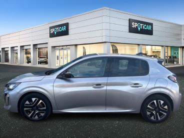 SPOTICAR Peugeot 208 Hybrid 100 E-dcs6 Allure Occasion - Citadine Hybride Gris Clair - Eauze - 1203648473_3