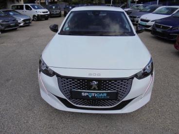 SPOTICAR Peugeot 208 E-208 136ch Active Pack Occasion - Citadine Electrique Blanc Banquise (o) - Bagnols Sur Ceze - 1203659817_2