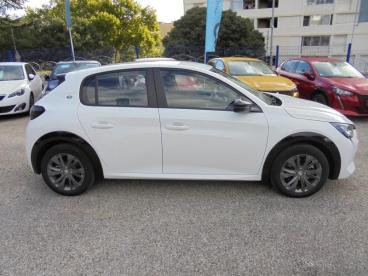 SPOTICAR Peugeot 208 E-208 136ch Active Pack Occasion - Citadine Electrique Blanc Banquise (o) - Bagnols Sur Ceze - 1203659817_4