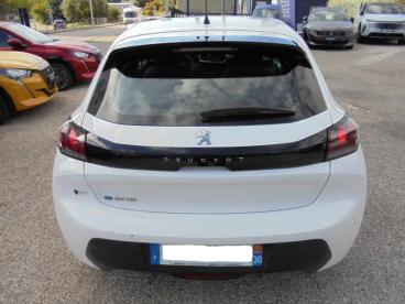 SPOTICAR Peugeot 208 E-208 136ch Active Pack Occasion - Citadine Electrique Blanc Banquise (o) - Bagnols Sur Ceze - 1203659817_5