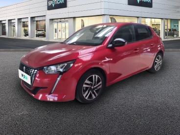 SPOTICAR Peugeot 208 1.2l 100ch S&s Allure Occasion - Citadine Essence Rouge Elixir (v) - Saint Malo - 1203659900_1