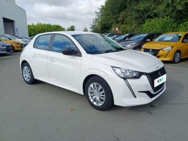SPOTICAR Peugeot 208 1.2 Ess 75ch S&s Active Occasion - Citadine Essence Blanc Banquise (o) - St Agathon - 1203665622_3