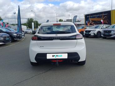 SPOTICAR Peugeot 208 1.2 Ess 75ch S&s Active Occasion - Citadine Essence Blanc Banquise (o) - St Agathon - 1203665622_5
