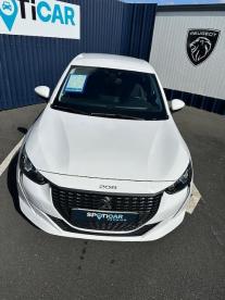 SPOTICAR Peugeot 208 Bluehdi 100 S&s Style Occasion - Citadine Diesel Blanc - Chemille - 1203667254_3