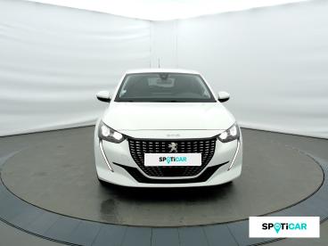 SPOTICAR Peugeot 208 1.5 Bluehdi 100ch S&s Allure Business Occasion - Citadine Diesel Blanc Banquise (o) - Seynod - 1203672750_2