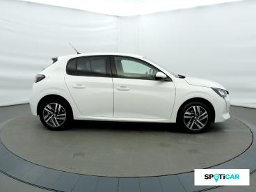 SPOTICAR Peugeot 208 1.5 Bluehdi 100ch S&s Allure Business Occasion - Citadine Diesel Blanc Banquise (o) - Seynod - 1203672750_4