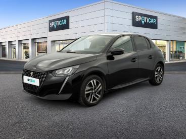 SPOTICAR Peugeot 208 Bluehdi 100 S&s Bvm6 Allure Occasion - Citadine Diesel Noir - Bondy - 1203676669_1