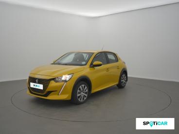 SPOTICAR Peugeot 208 Electrique 50 Kwh 136ch Active Occasion - Citadine Electrique Jaune - Sainte Feyre - 1203676744_1